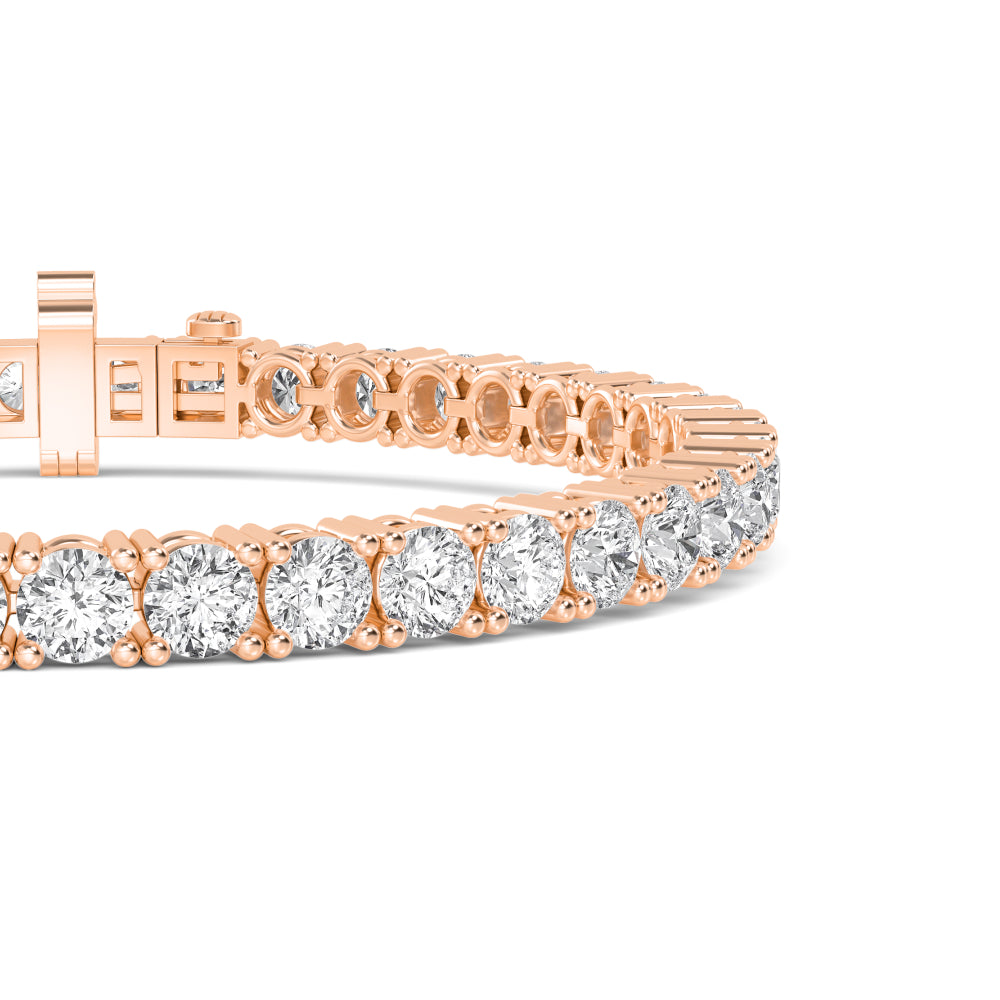 14 Kt. Gold Tennis Bracelet with Labgrown Diamonds (7.00 ct.)SJBR20227-7.00CT