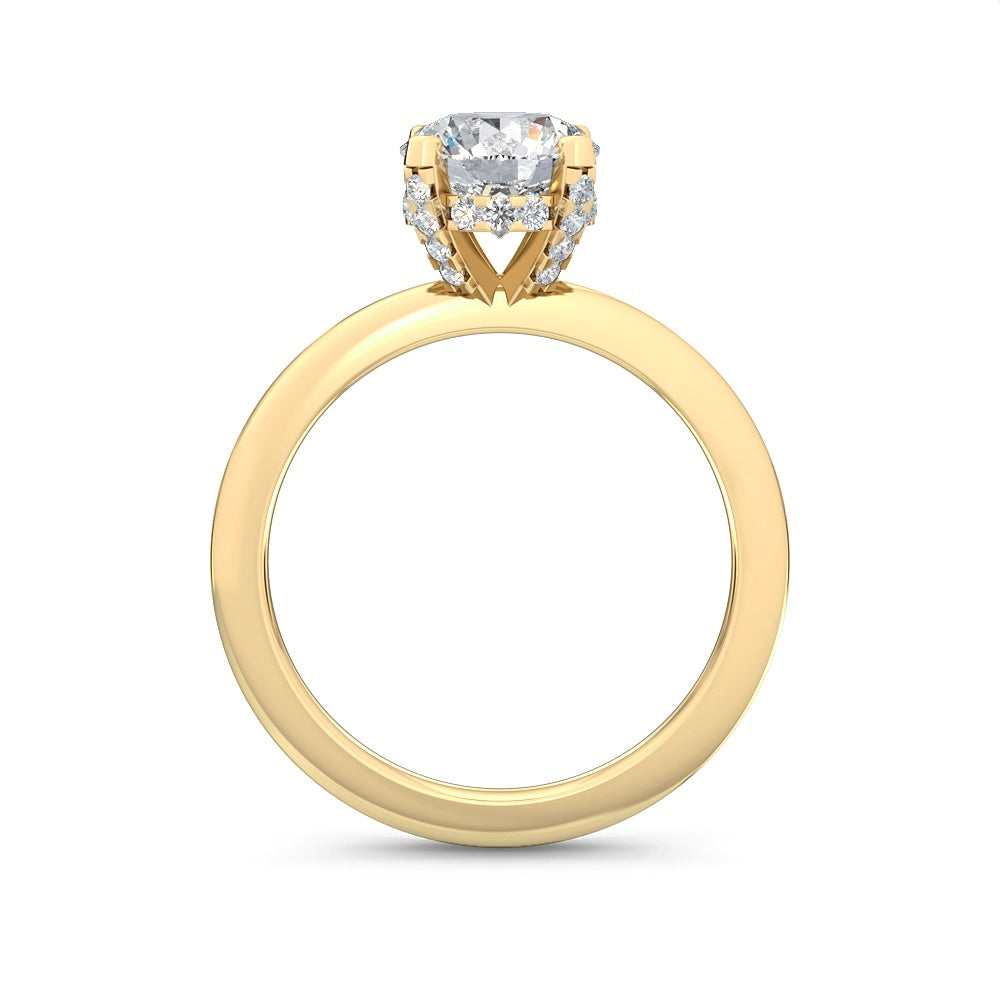 Engagement Ring with 1.14 ct. Labgrown Diamonds – A Timeless Classic SJR55039RD