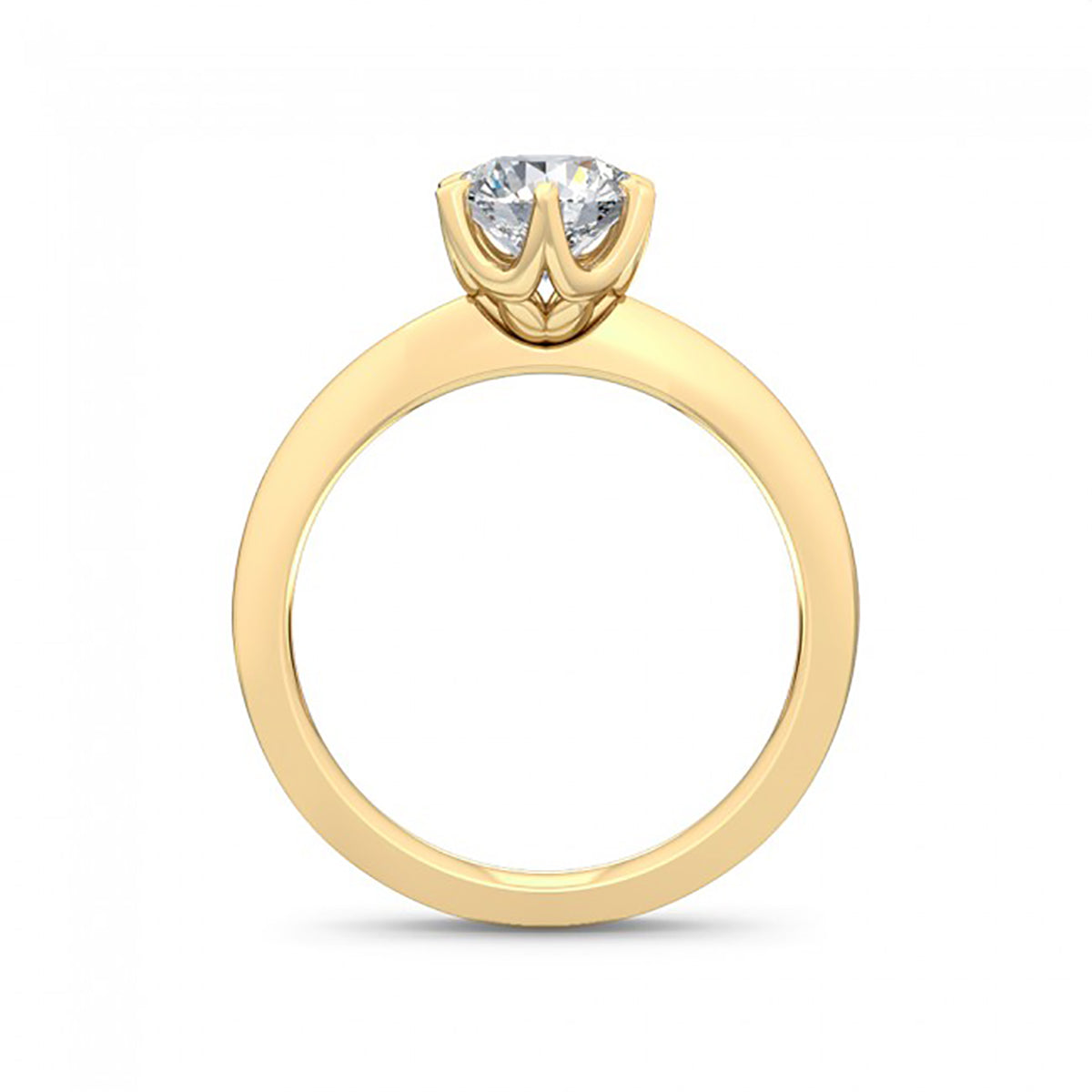 Forlovelsesring med 1.00 ct. Labgrown Diamant – Ren Elegance SJR55126RD