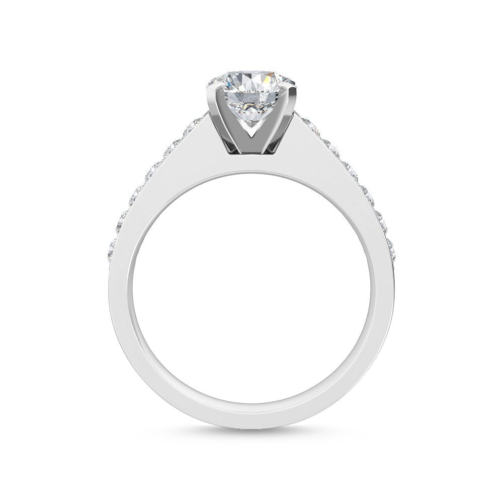 Engagement Ring with 1.34 ct. Labgrown Diamonds – Pure Beauty and Classic Style SJR55154