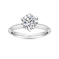 Förlovningsring i 14 karat roséguld med 1,00 ct labogrodden diamant – En romantisk dröm SJR55077RD