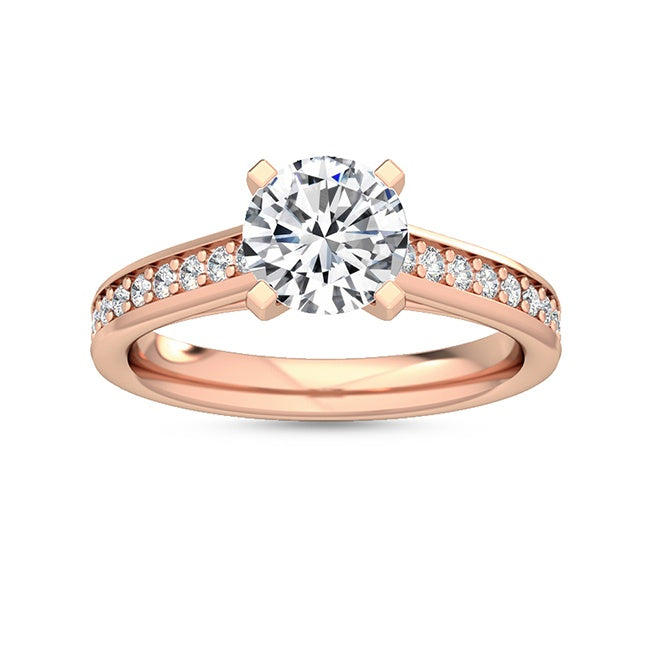 Lab Grown Diamond Engagement Ring 1.33 ct – Created for Elegance SJR55517RD