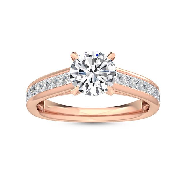 Lab Grown Diamond Engagement Ring 1.50 ct. – Tidens Elegance SJR55522RD