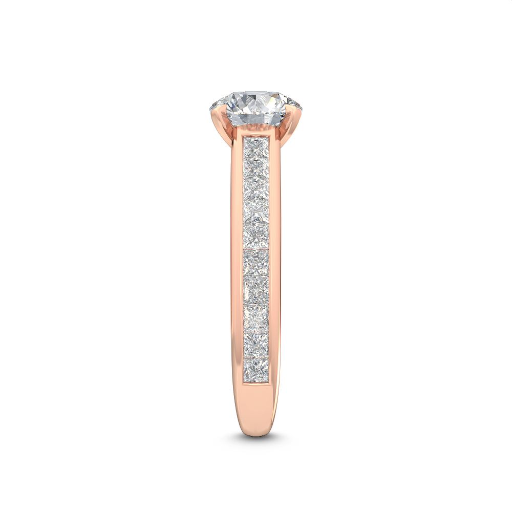 Lab Grown Diamond Engagement Ring 1.50 ct. – Tidens Elegance SJR55522RD