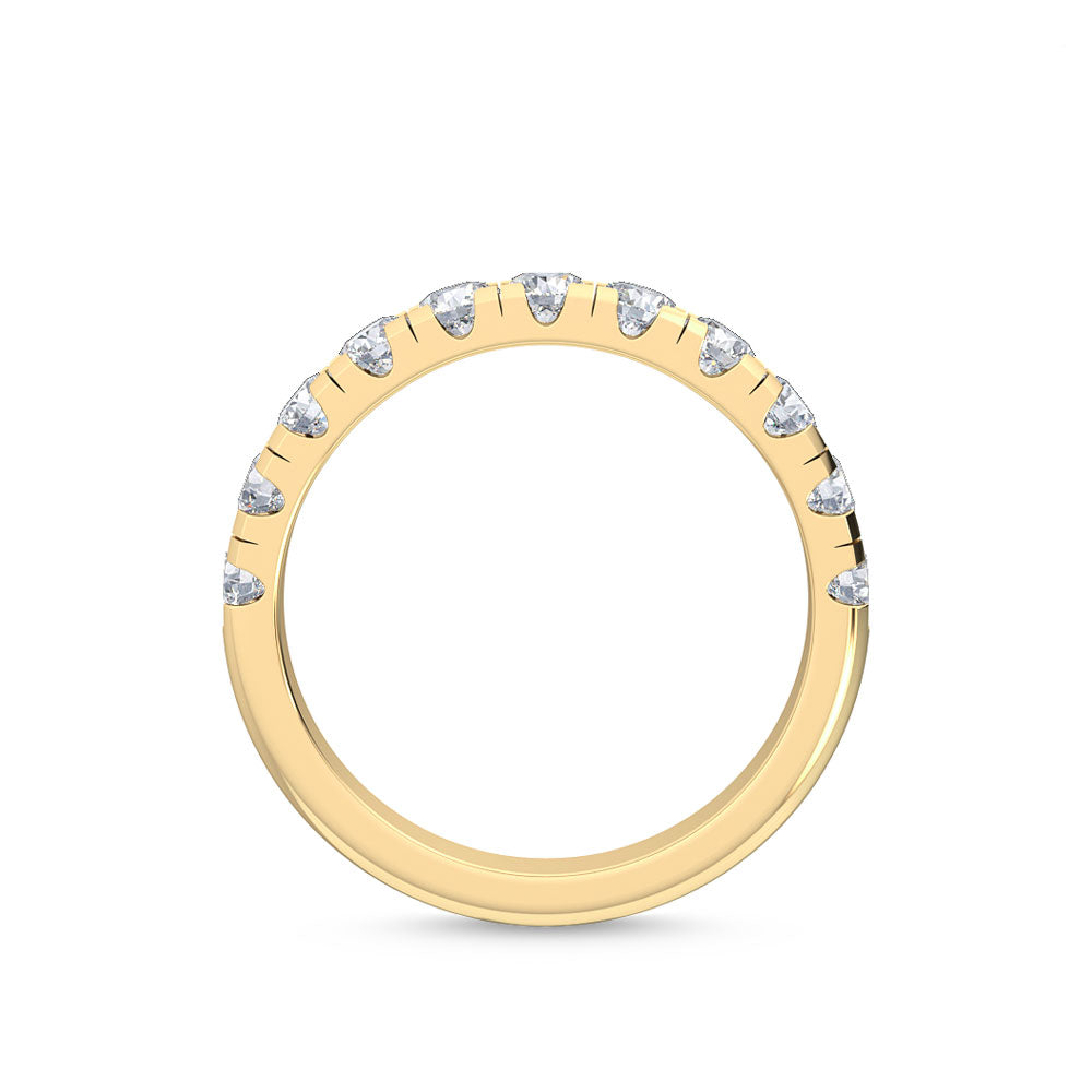 Alliancering med 1.00 ct. Labgrown Diamanter – Klassisk Elegance og Bæredygtighed SJR54547