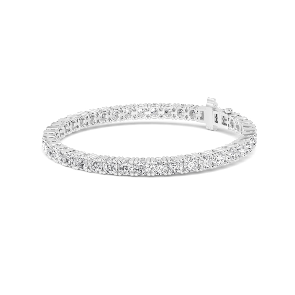 14 Kt. Gold Tennis Bracelet with Labgrown Diamonds (7.00 ct.)SJBR20227-7.00CT