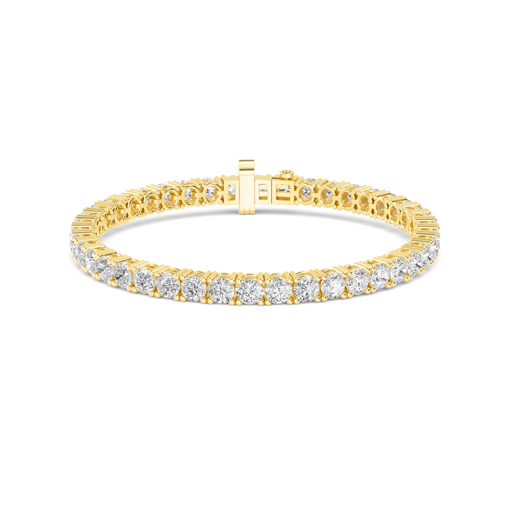 14 Kt. Gold Tennis Bracelet with Labgrown Diamonds (7.00 ct.)SJBR20227-7.00CT