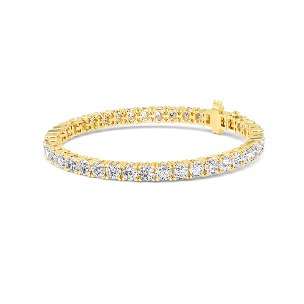 14 Kt. Gold Tennis Bracelet with Labgrown Diamonds (7.00 ct.)SJBR20227-7.00CT