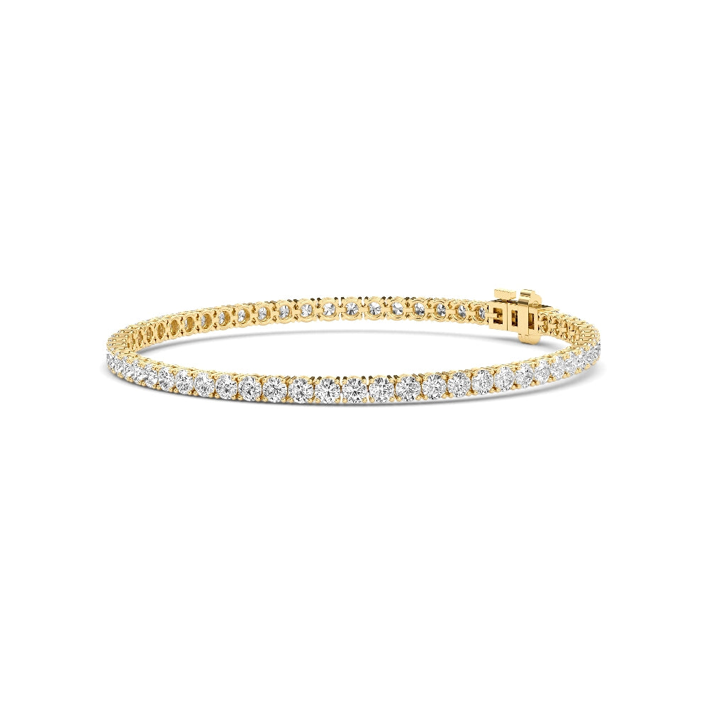 Tennisarmband i 14 karat vitt guld med labgrown-diamanter (5,04 ct.) SJBR11290