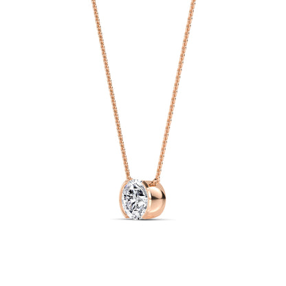 14 Kt. Gold solitaire Pendant with Labgrown Diamond (2.00 ct) SJP32429-2.00CT