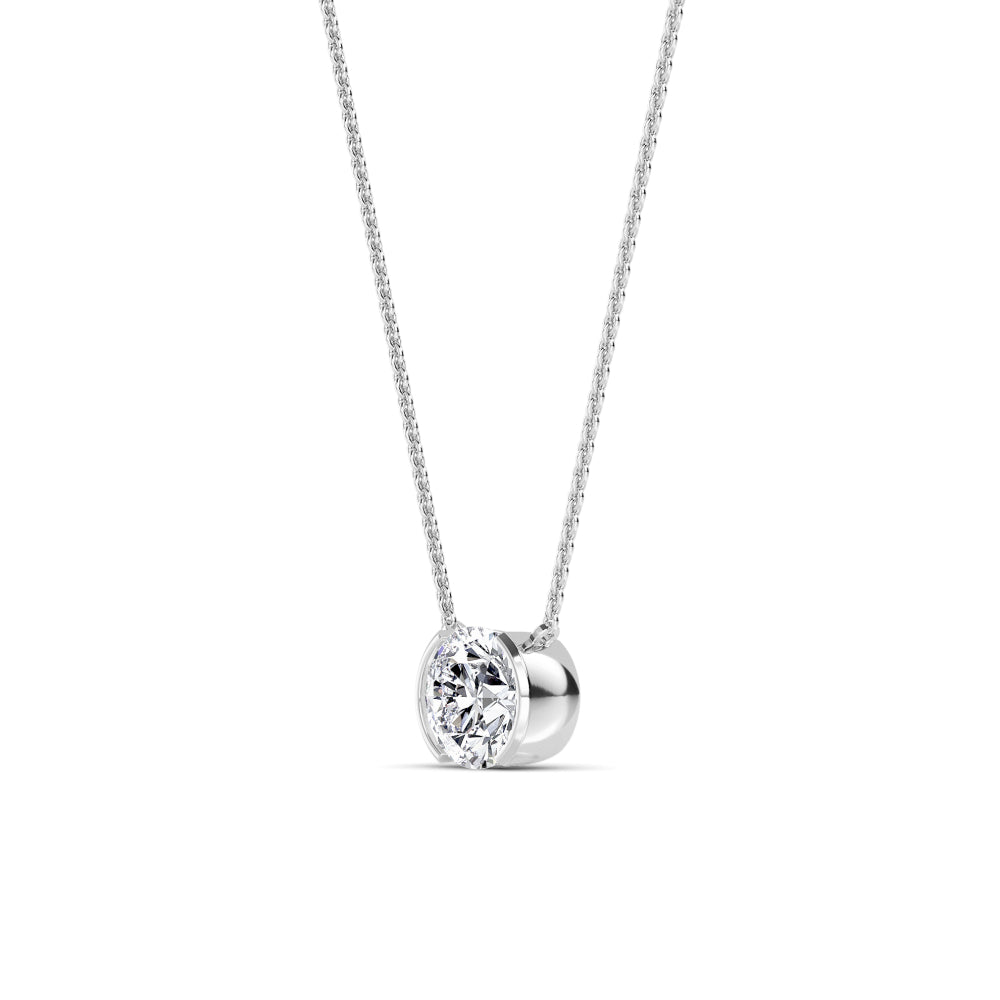 14 Kt. Gold solitaire Pendant with Labgrown Diamond (2.00 ct) SJP32429-2.00CT