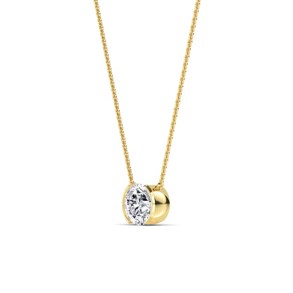 14 Kt. Gold solitaire Pendant with Labgrown Diamond (2.00 ct) SJP32429-2.00CT