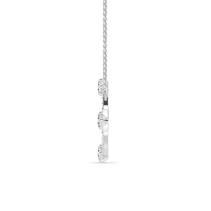 Halo Pendant with Labgrown Diamonds (1.10 ct) SJP31245C