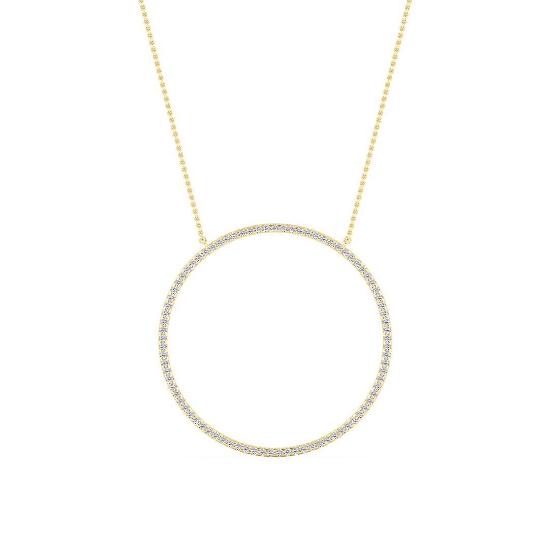 Halo Vedhæng med Labgrown Diamanter (0.63 ct) SJP32592