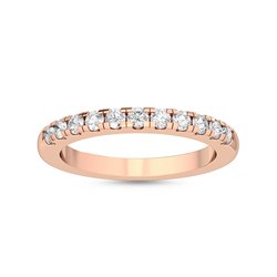 Alliancering med 0.50 ct. Labgrown Diamanter – Enkel og Tidløs SJR54543