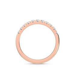 Alliancering med 0.75 ct. Labgrown Diamanter – Raffineret og Bæredygtig SJR54546B