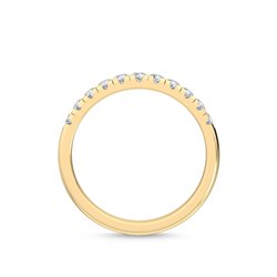 Alliancering med 0.50 ct. Labgrown Diamanter – Enkel og Tidløs SJR54543