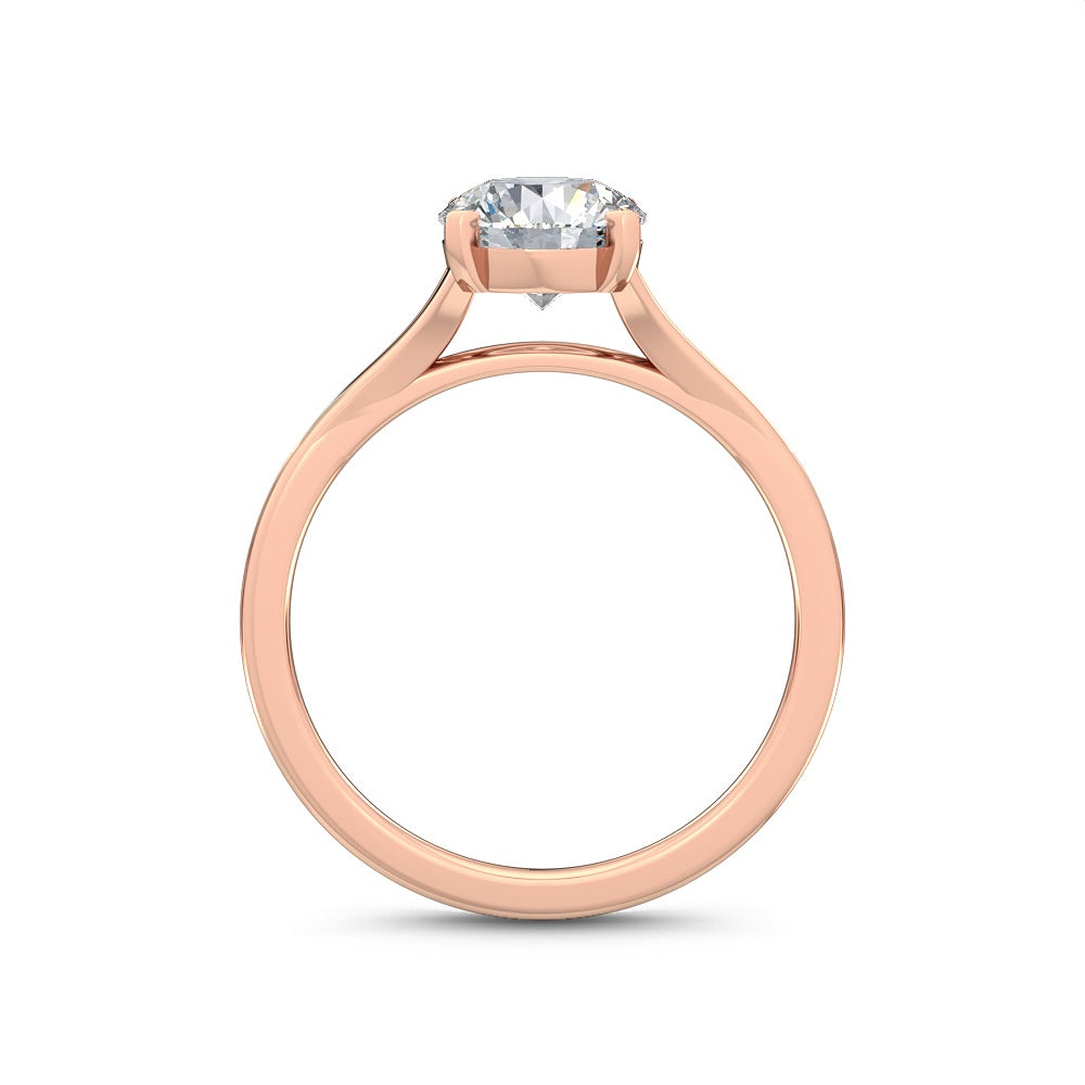 Förlovningsring i 14 karat guld med labbodlad diamant – Dream of Love SJR55010RD