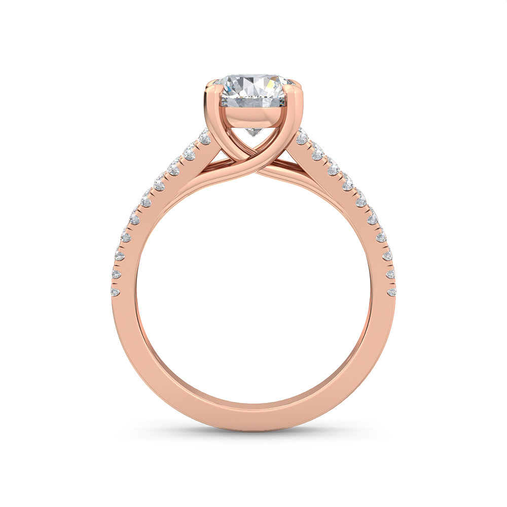 Engagement Ring with 1.32 ct. Labgrown Diamonds – Timeless Luxury and Romance SJR55021RD