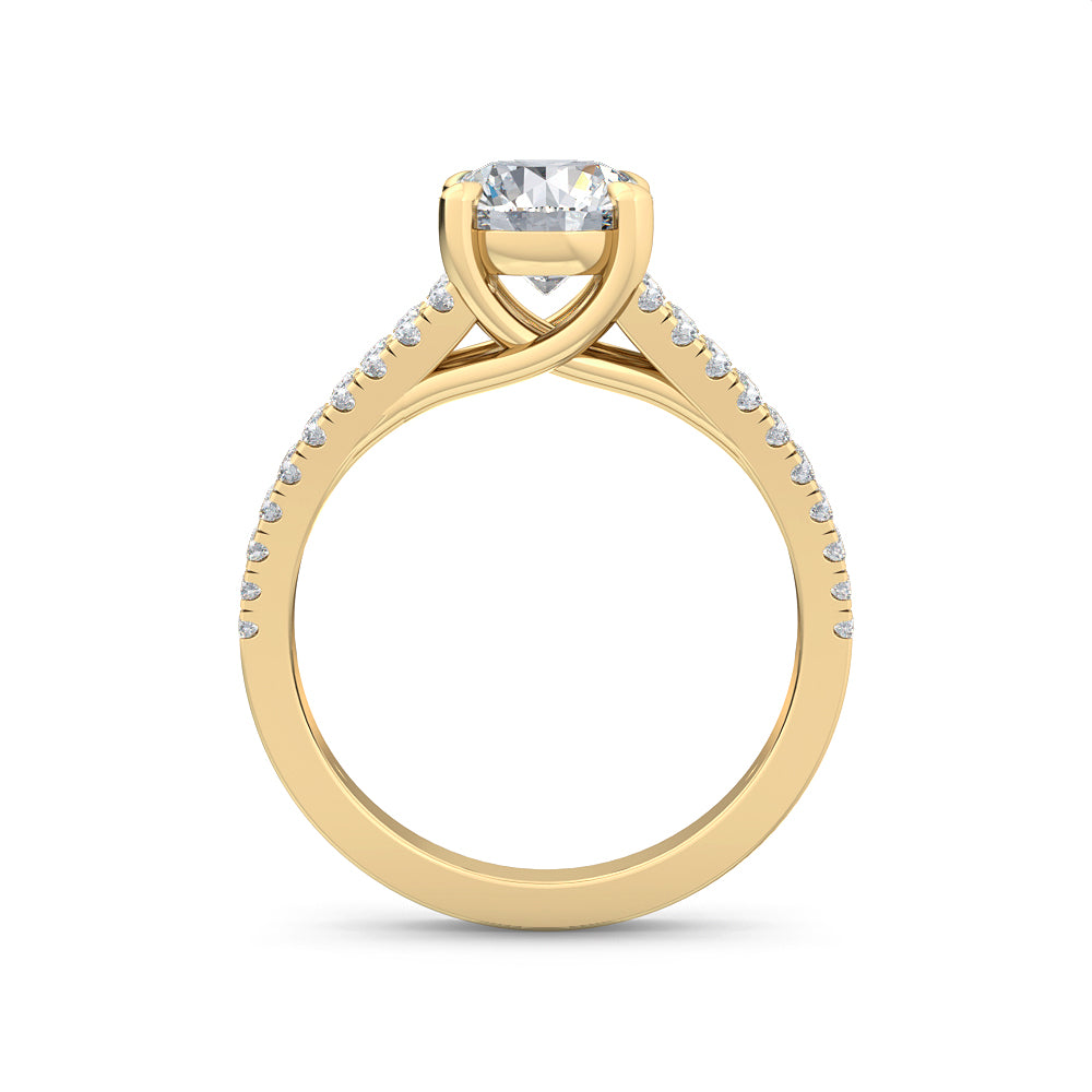 Engagement Ring with 1.32 ct. Labgrown Diamonds – Timeless Luxury and Romance SJR55021RD