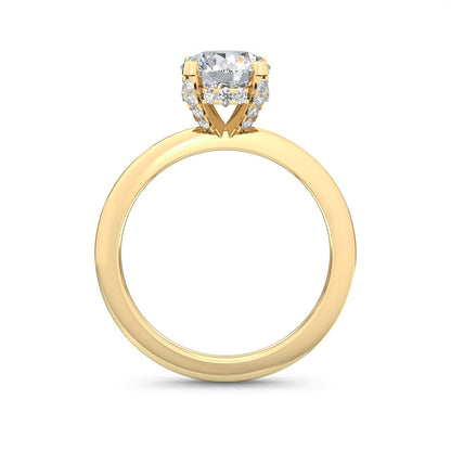 Engagement Ring with 1.14 ct. Labgrown Diamonds – A Timeless Classic SJR55039RD