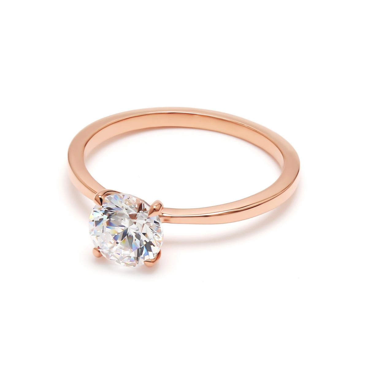 Engagement Ring with 1.00 ct. Labgrown Diamond – Classic Elegance SJR55049RD