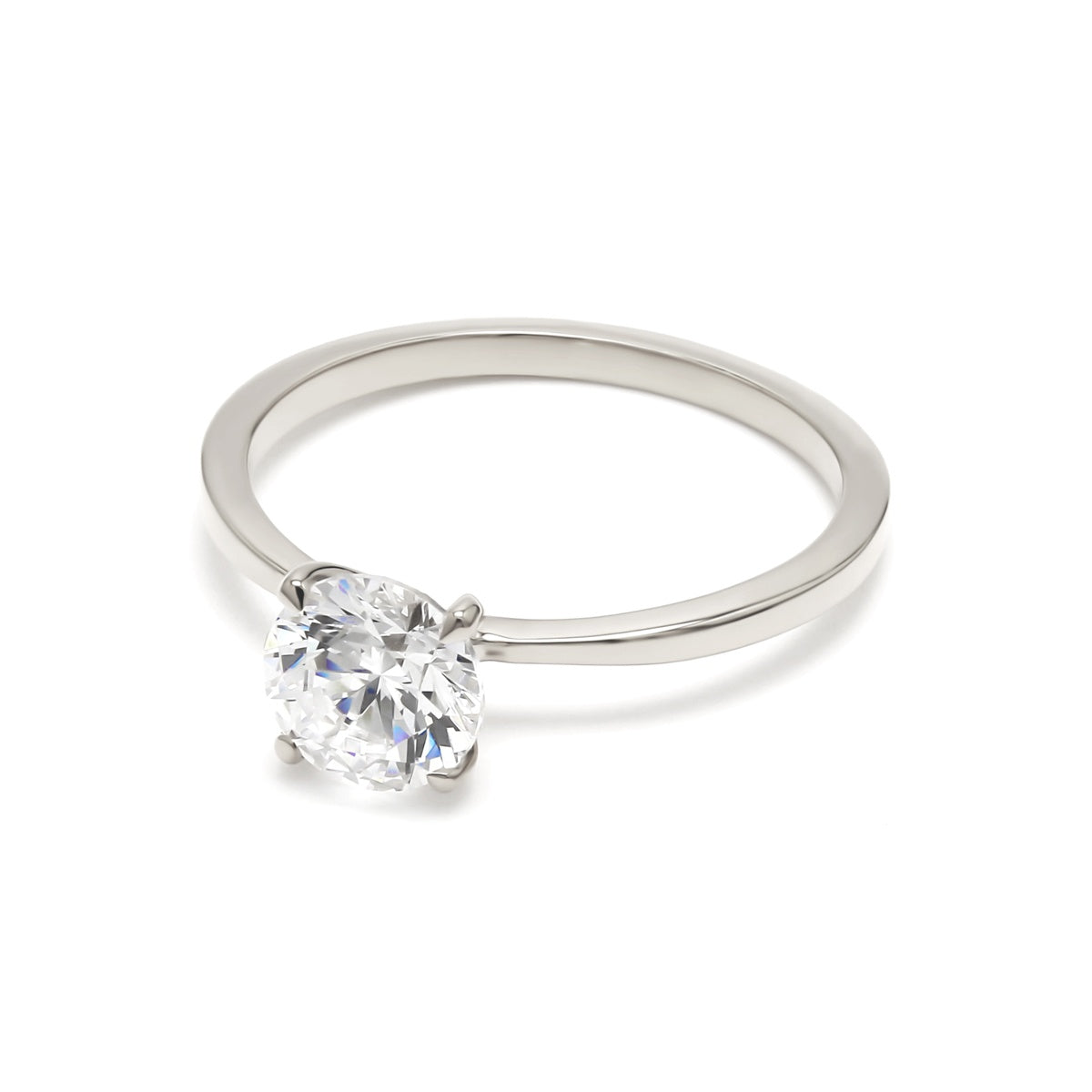 Engagement Ring with 1.00 ct. Labgrown Diamond – Classic Elegance SJR55049RD