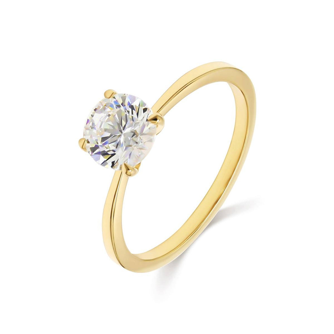 Engagement Ring with 1.00 ct. Labgrown Diamond – Classic Elegance SJR55049RD