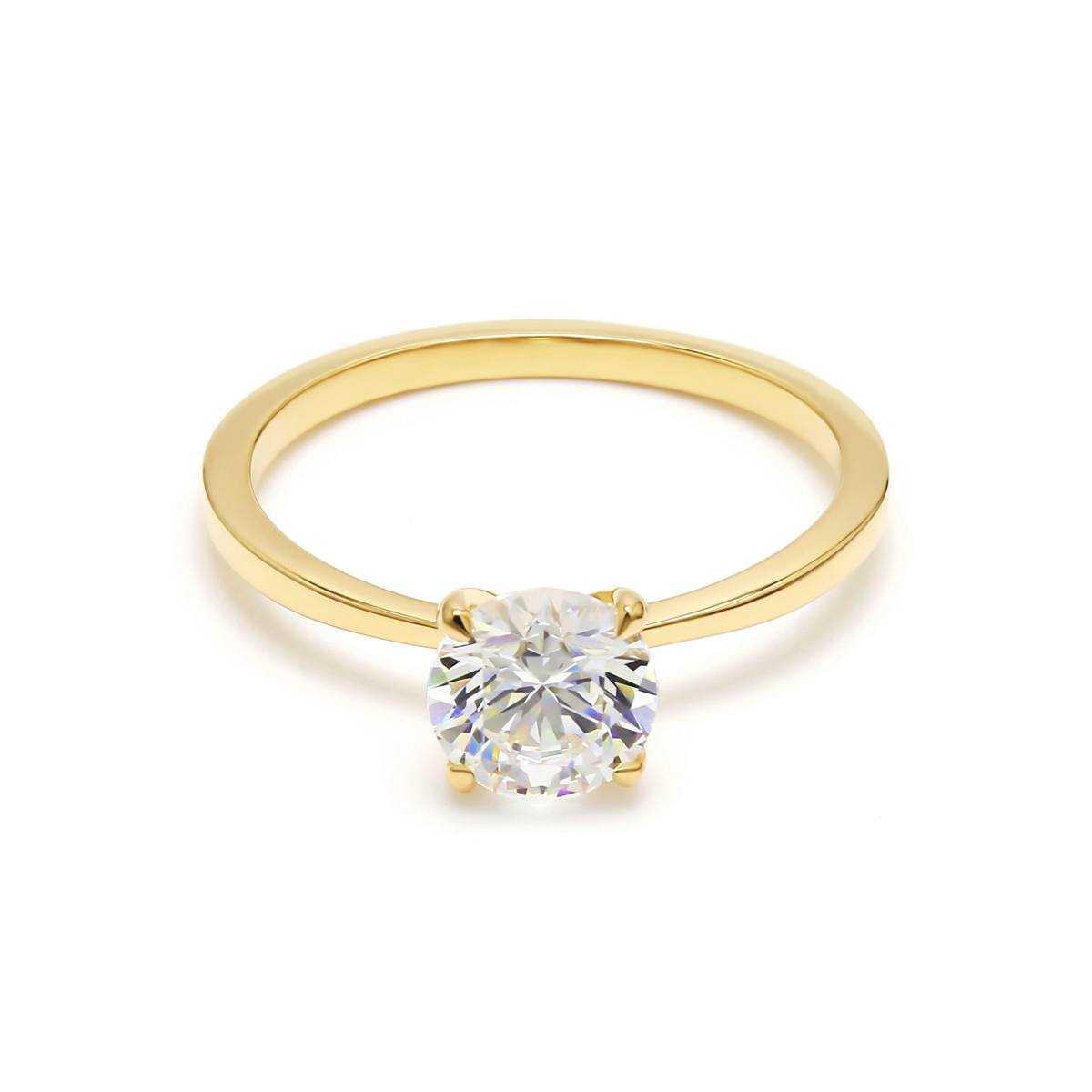 Engagement Ring with 1.00 ct. Labgrown Diamond – Classic Elegance SJR55049RD