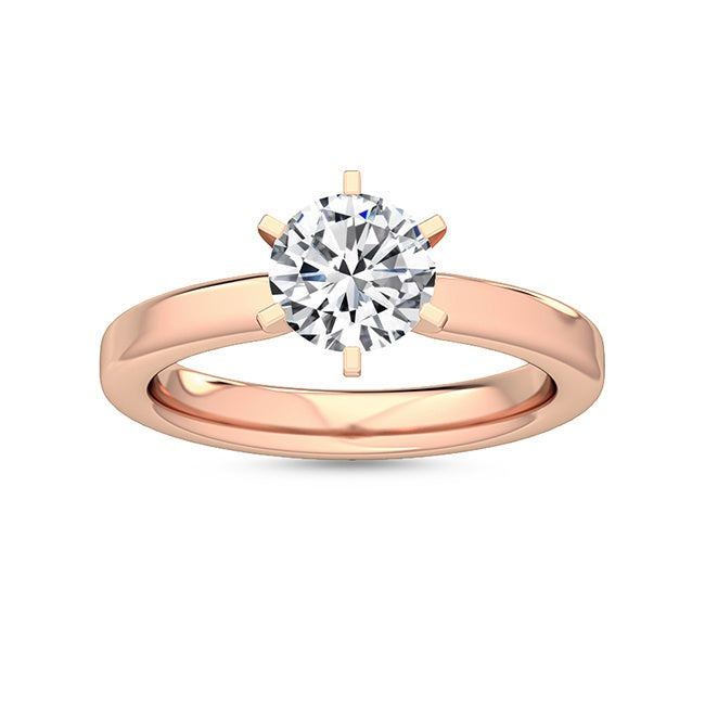 Engagement ring with 1.00 ct. Labgrown Diamond – Tidens Elegance SJR55057