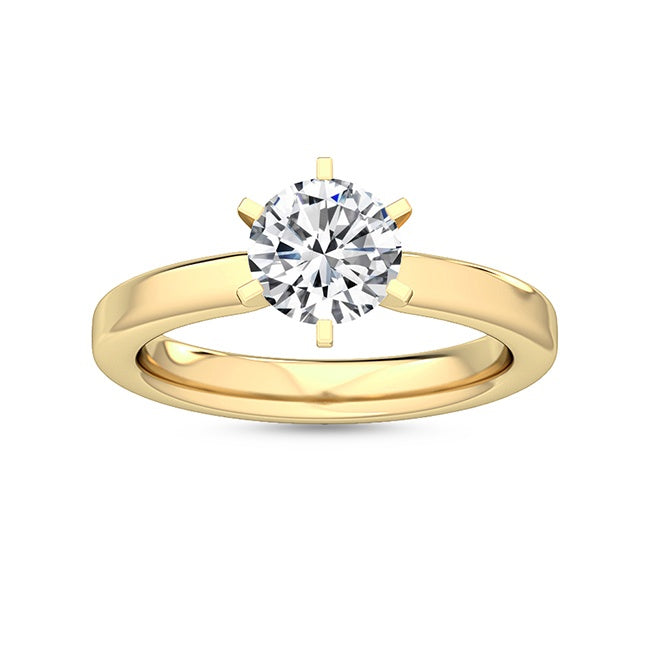 Engagement ring with 1.00 ct. Labgrown Diamond – Tidens Elegance SJR55057