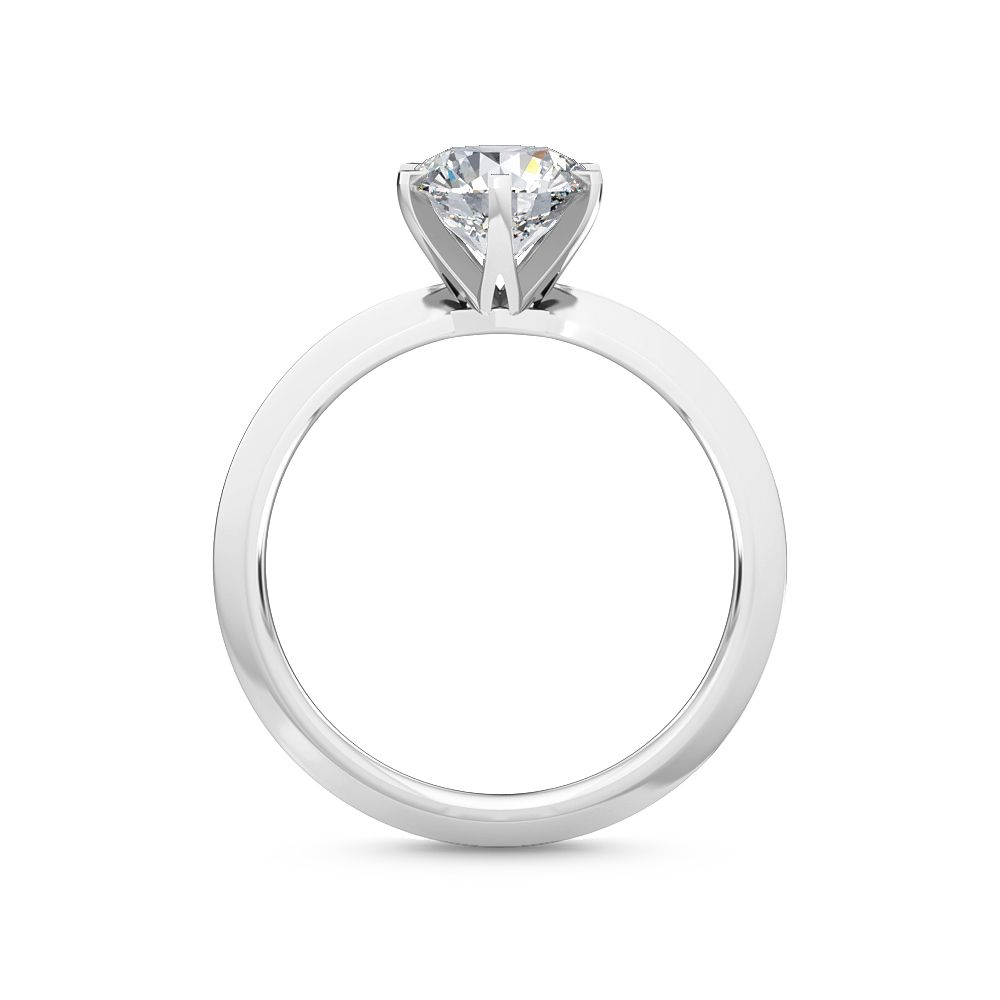 Engagement Ring with 1.00 ct. Labgrown Diamond – Romantic and Brilliant SJR55080RD