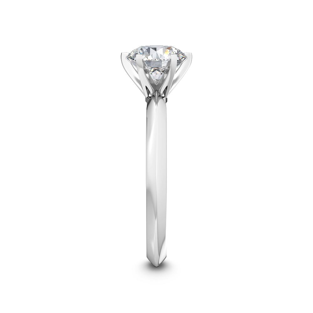 Engagement Ring with 1.00 ct. Labgrown Diamond – Romantic and Brilliant SJR55080RD
