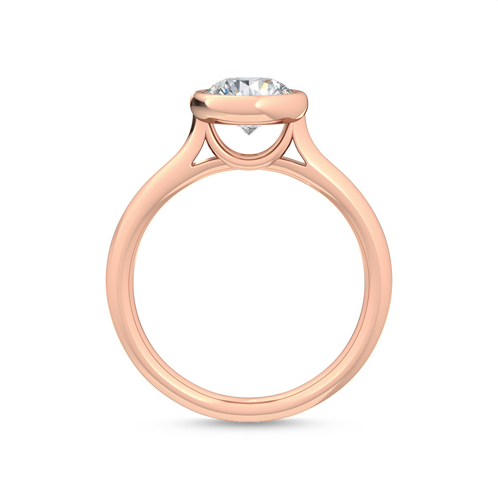 Engagement Ring with 1.00 ct. Labgrown Diamond – Stylish and Shiny SJR55088RD