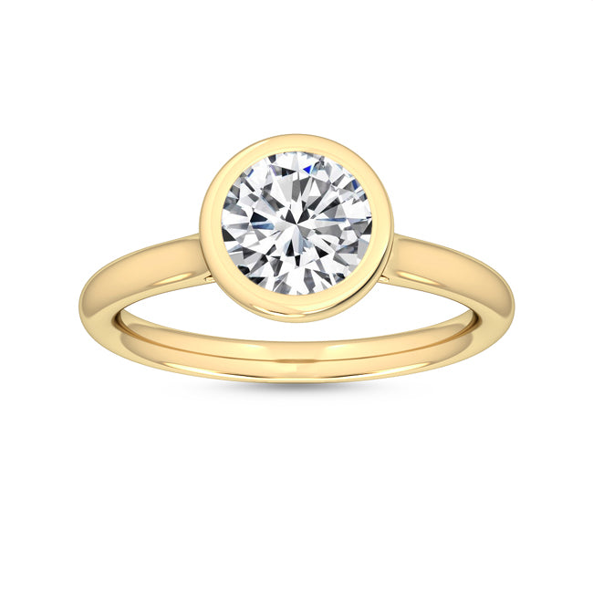 Engagement Ring with 1.00 ct. Labgrown Diamond – Stylish and Shiny SJR55088RD