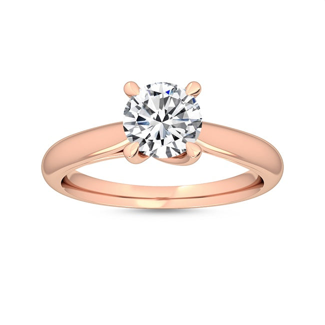 Engagement Ring with 1.00 ct. Labgrown Diamond – Classic and Luxurious SJR55115RD