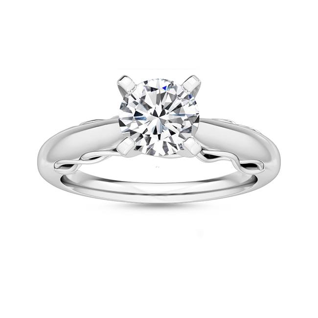 Engagement Ring with 1.00 ct. Labgrown Diamond – Timeless and Elegant SJR55116RD