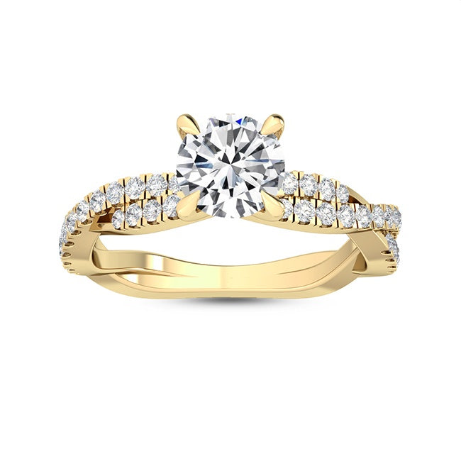 Engagement Ring with 1.29 ct. Labgrown Diamonds – Classic and Timeless SJR55125