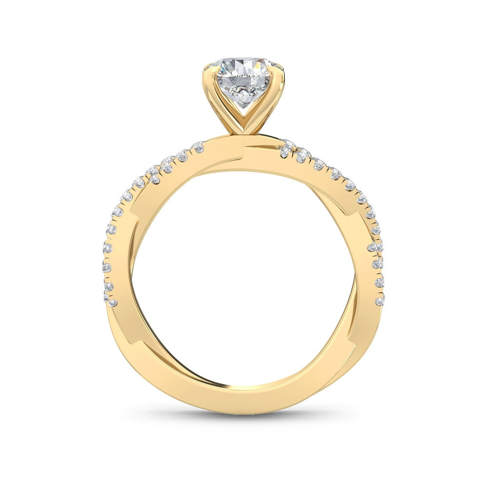 Engagement Ring with 1.29 ct. Labgrown Diamonds – Classic and Timeless SJR55125