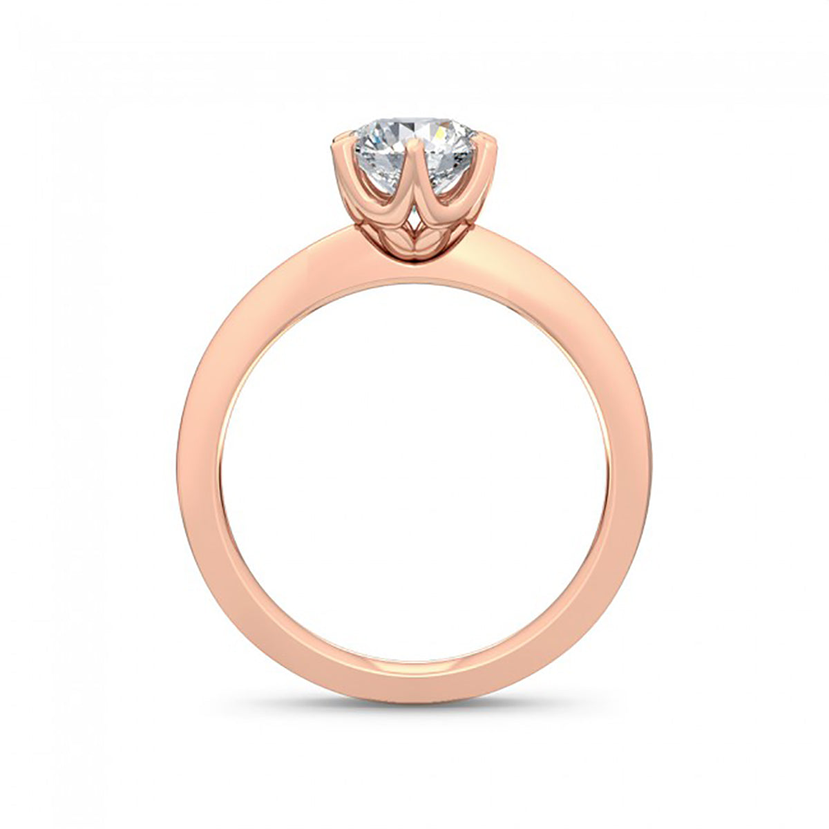 Forlovelsesring med 1.00 ct. Labgrown Diamant – Ren Elegance SJR55126RD