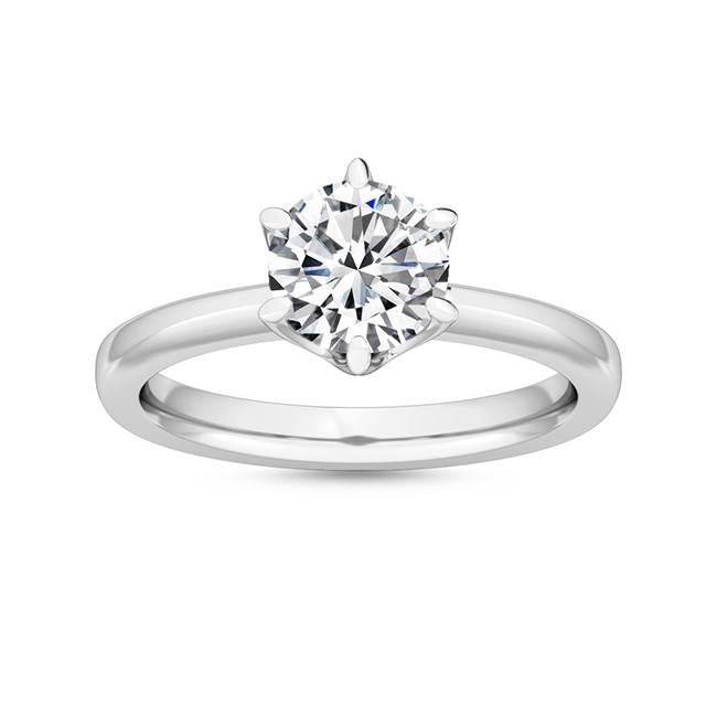Forlovelsesring med 1.00 ct. Labgrown Diamant – Ren Elegance SJR55126RD