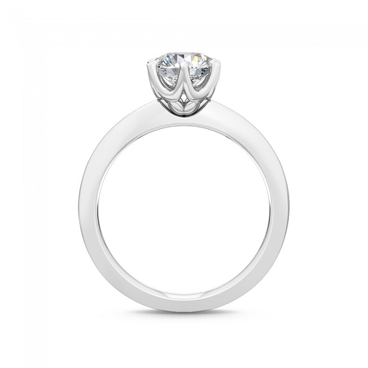 Forlovelsesring med 1.00 ct. Labgrown Diamant – Ren Elegance SJR55126RD