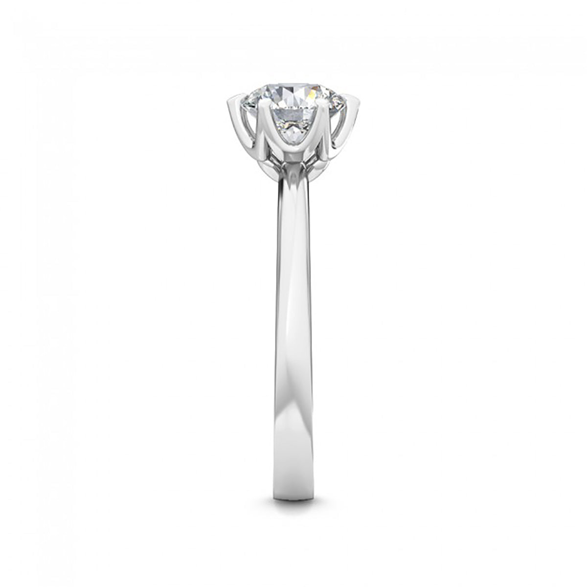Forlovelsesring med 1.00 ct. Labgrown Diamant – Ren Elegance SJR55126RD
