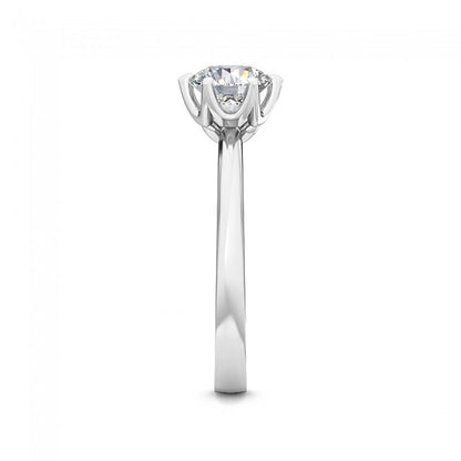 Forlovelsesring med 1.00 ct. Labgrown Diamant – Ren Elegance SJR55126RD