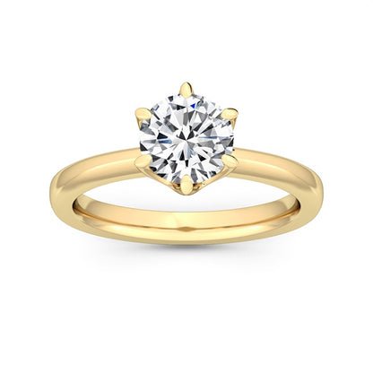 Forlovelsesring med 1.00 ct. Labgrown Diamant – Ren Elegance SJR55126RD