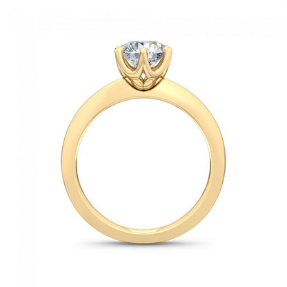 Forlovelsesring med 1.00 ct. Labgrown Diamant – Ren Elegance SJR55126RD