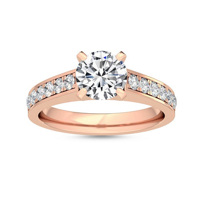 Engagement Ring with 1.34 ct. Labgrown Diamonds – Pure Beauty and Classic Style SJR55154