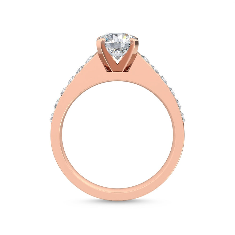 Engagement Ring with 1.34 ct. Labgrown Diamonds – Pure Beauty and Classic Style SJR55154