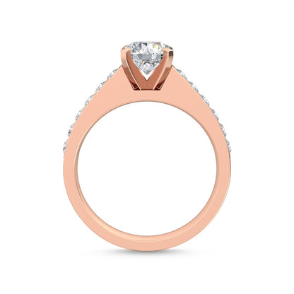 Engagement Ring with 1.34 ct. Labgrown Diamonds – Pure Beauty and Classic Style SJR55154