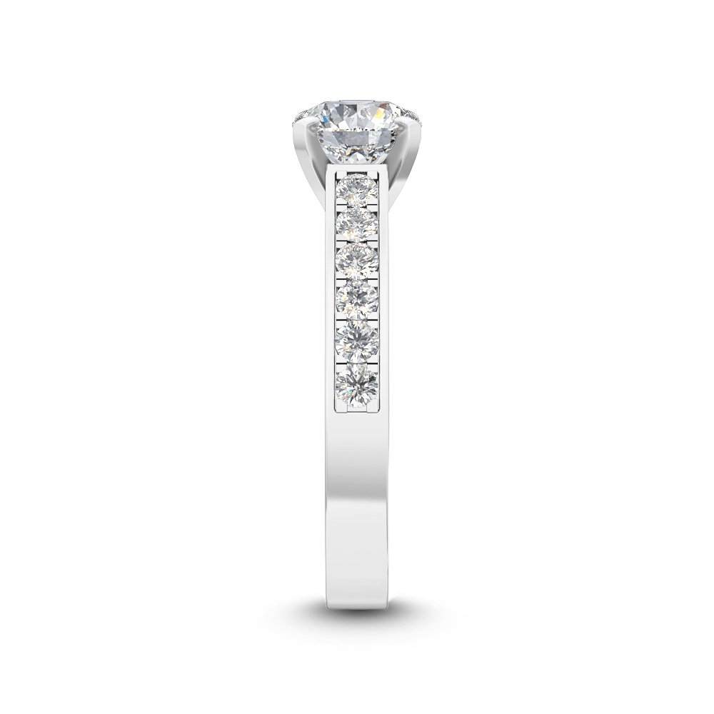 Engagement Ring with 1.34 ct. Labgrown Diamonds – Pure Beauty and Classic Style SJR55154